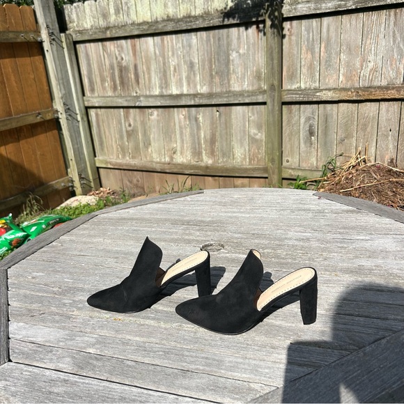 ADRIENNE‎ VITTADINI Nella Faux Leather Block Heel Mules size 11 - Picture 5 of 11